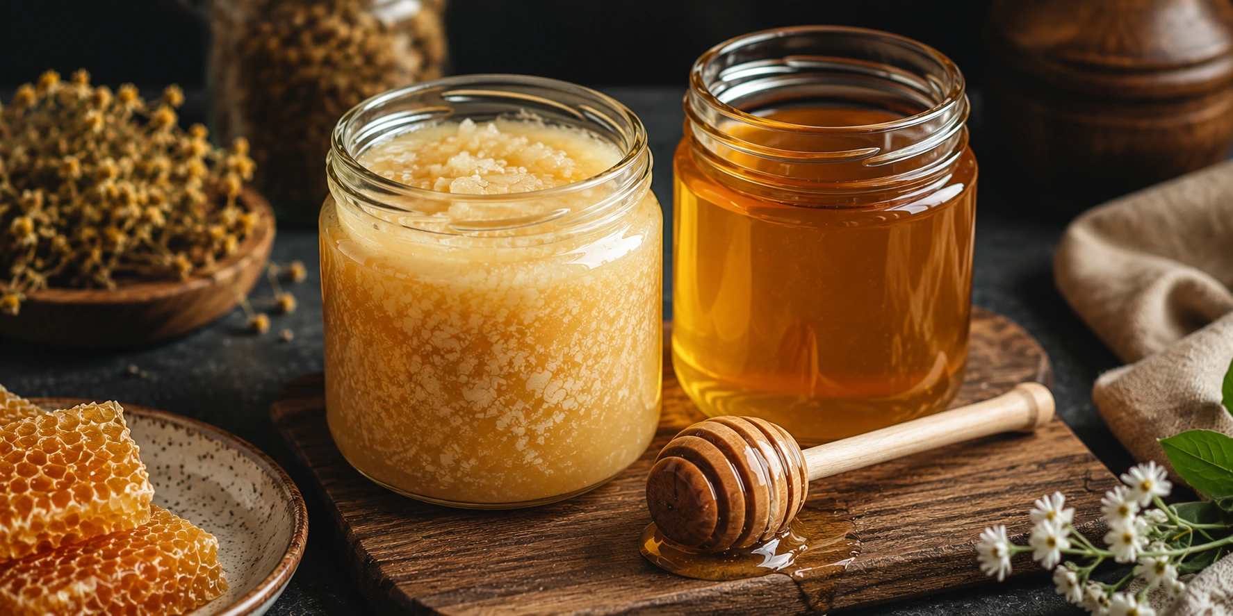 علت شکرک زدن عسل و روش صحیح نگهداری آن